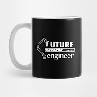 Future Engineer Loading Bar Graduation Engineer Gift Mug